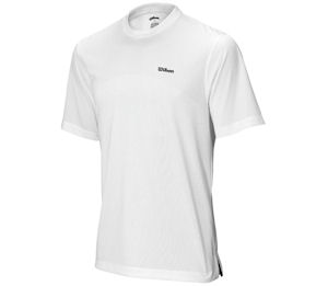 Wilson White Dry-Fit Crew Shirt