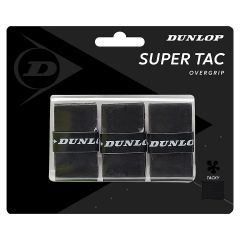 Dunlop Super Tac Black OverGrip (3-Pack)