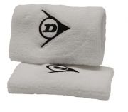Dunlop Flying D Wristbands (White) (Pair)