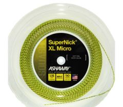 Ashaway SuperNick XL Micro (Yellow) Squash REEL (1.15 mm) (360 ft.)