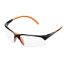 Tecnifibre Absolute Squash Eyewear (Black/Orange)