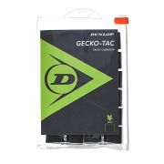 Dunlop Gecko Tac (Over Grip) (Black) (12-pack)