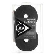 Dunlop Super Tac Black OverGrip (30-Pack Roll)