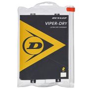 Dunlop ViperDry White OverGrip (12-Pack)