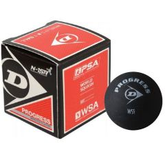 Dunlop Progress Squash Ball (1-Ball) (Red Dot) (700103US)