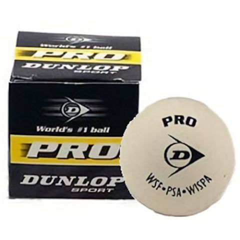 Dunlop Pro 3 Squash Balls 3 balls in individual boxes 