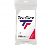Tecnifibre Pro Contact Overgrip 30-Pack (White)