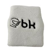 Black Knight Wristband White