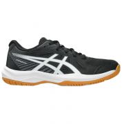 ASICS UpCourt 6 GS  KIDS Indoor Court Shoes (1074A045.001) (Black/White)