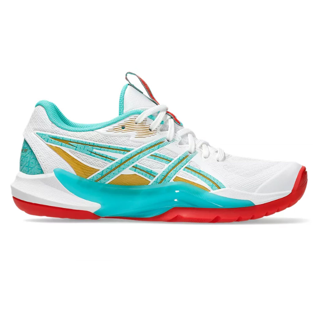 ASICS Powerbreak FF Women's Indoor Shoes (1072A123.960) (White/Sea