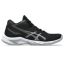 ASICS Netburner Ballistic FF MT 4 (MID) Women's Indoor Shoes (1052A084.001) (Black/White)
