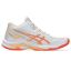 ASICS Netburner Ballistic FF MT 4 (MID) Women's Indoor Shoes (1052A084.101) (White/Vivid Coral)