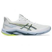 ASICS Netburner Ballistic FF 4 Men's  Shoes (1051A088.103) (White/Raw Indigo)