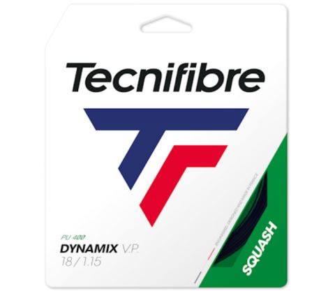 Tecnifibre DYNAMX VP18g/1.15 mm (Black) Squash String (Set