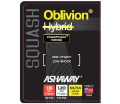 ASHAWAY Oblivian 18/17 Hybride Squash String 1.15MM/1.20MM 110 m Bobine Rouge RRP £ 200 