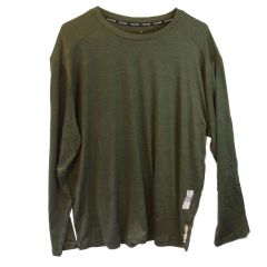 Head Long Sleeve Guard Crew Neck Top Swiss Army Green Heather (HEM234TL01-R167)