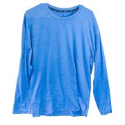 Head Long Sleeve Guard Crew Neck Top Sky Heather (HEM234TL01-R445)