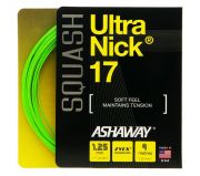 Ashaway UltraNick 17 Squash Set (1.25 mm) (Green) (30 ft)