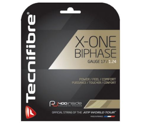Tecnifibre X-One Biphase Nat 17g | SquashGalaxy